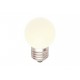 Лампа шар светодиодная e27 3 LED 45мм - Белый для белт-лайт