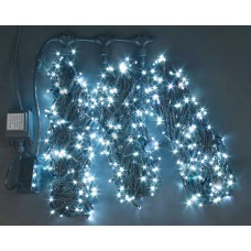 Гирлянда "LED ClipLight" 24V, контроллер 3 нити по 20 метров, СИНИЙ