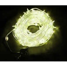 Клип-лайт светодиодный LED-LP-100M-12V-Y желтый, 100 метров, без трансформатора, прозрачный провод