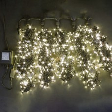Гирлянда "LED ClipLight" 24V, 5 нитей по 20 метров, ТЕПЛЫЙ БЕЛЫЙ