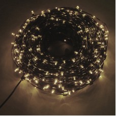 Клип-лайт светодиодный LED-LP(F)-100M-12V-WW теплый белый, 100 метров, без трансформатора, с эффектом мерцания