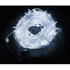 Клип-лайт светодиодный LED-LP-100M-12V-W белый, 100 метров, без трансформатора, прозрачный провод