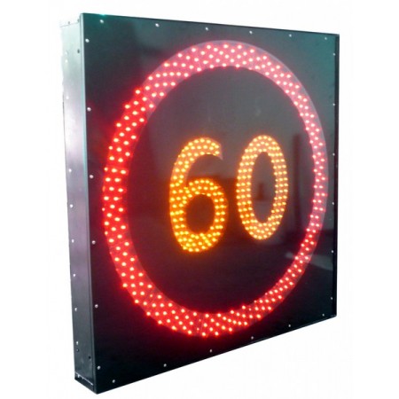 Светодиодный дорожный знак "Ограничение максимальной скорости" (статика) 
