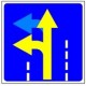 Управляемый светодиодный дорожный знак "Разрешенное движение по полосе" 5.15.2